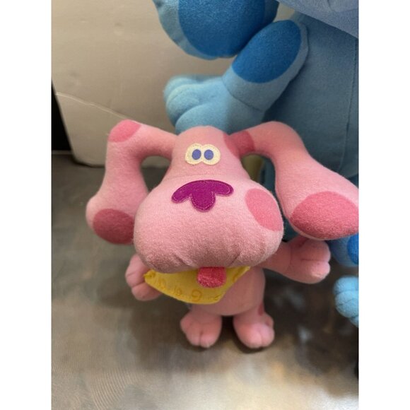 Blues Clues Sing Along Blue 12" Plush Stuffed Animal Toy Tyco Dog VTG Lot 1997 - Picture 3 of 16